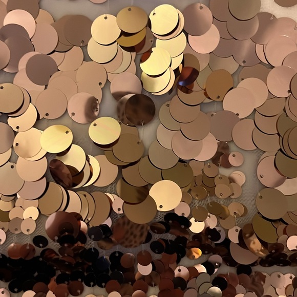 Free People Main Character in Rose Gold. Worn once for an event! - Picture 3 of 6